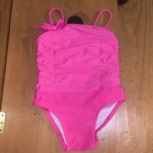 Circo Pink Baby Girl One-piece Swimsuit. Size 12 months.